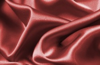 Soft Silky Satin Solid Burgundy Red 4pc Deep Pocket Sheet Set for California-cal King Bed