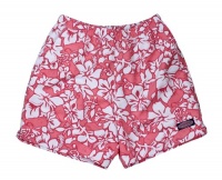 Vineyard Vines Mens Chappy Swim Trunks Hibiscus Whale Paradise Pink