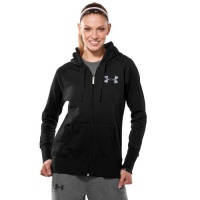 Women's UA Charged Cotton® Storm Fleece Full Zip Hoody Tops by Under Armour