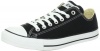 Converse Chuck Taylor All Star Shoes (M9166) Low top in Black, Size: 9.5 D(M) US Mens / 11.5 B(M) US Womens, Color: Black