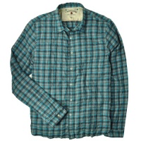 Converse By John Varvatos Mens Long Sleeve Plaid Button Shirt