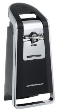 Hamilton Beach 76606Z Smooth Touch Can Opener, Black and Chrome