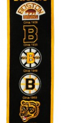 NHL Boston Bruins Heritage Banner