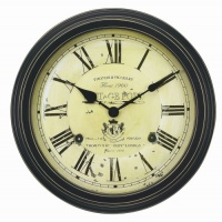 Chaney Instruments 18-Inch Vintage Port Wine Wall Clock