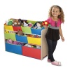 Delta Multi-Color Deluxe Toy Organizer with Storage Bins