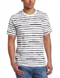 Calvin Klein Jeans Men's Archive Print Short Sleeve Henley