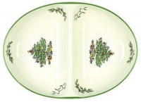 Spode Christmas Tree Divided Dish