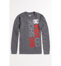 Dc Shoes Mens Rd Usa Vertical Long Sleeve Tee