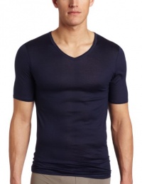 Hanro Men's Paper Touch V-Neck Shirt