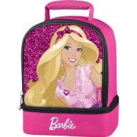 Barbie Sparkle Dual-Compartment Soft Lunch Box