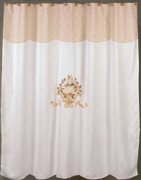 Avanti Rosefan Shower Curtain