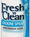 Lambert Kay Fresh 'n Clean Pet Baby Powder Cologne Spray, 6-Ounce