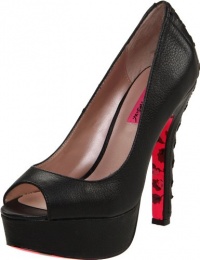 Betsey Johnson Women's Sita Open-Toe Pump