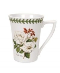 For the discerning china collector of naturalist on your gift list, the Botanic Garden mug by Portmeirion presents six different botanical motifs: Teasing Georgia, Warm Wishes, Scarborough Fair, Portmeirion, Fragrant Cloud and Polar Star. Each is realistic in its details, as well as beautifully and colorfully rendered.