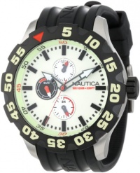 Nautica Men's N16509G BFD 100 Multifunction Luminous Dial Watch