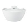 Dansk Classic Fjord Porcelain Casserette Dish, White, Set of 2