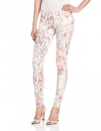 Hudson Women's Collin Midrise Skinny, Floral Invasion, 27