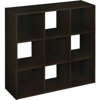 ClosetMaid 893700 9-Cube Laminate Organizer, Espresso