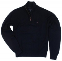 Tommy Hilfiger Mens 1/4 Zip Pullover Sweater - M - Navy