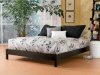 Leggett & Platt Fashion Bed Group Murray Platform Bed, Full, Black