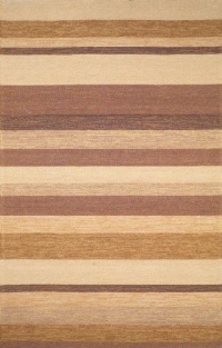 Liora Manne Ravella Stripe Rug, 24-Inch by 36-Inch, Sand