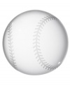 Hit it out of the park with the handcrafted baseball paper weight from Oleg Cassini. A great gift for sports fans! Hallmarked with designer's signature.