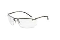 Uvex S4110 Slate Safety Eyewear, Matte Gunmetal Frame, Clear Hardcoat Lens