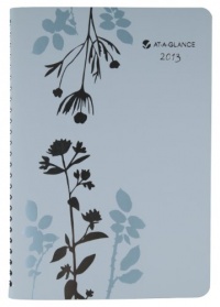 Day Runner Botanique Recycled Weekly/Monthly Planner, 6 x 9 Inches, 2013 (759-200-13)