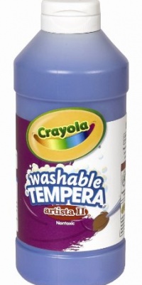 Crayola Artista II Washable Tempera Paint 16oz Blue