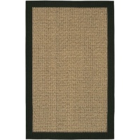 Townhouse Rugs Hemlock Black/Gold 60 by 96-Inch Rug