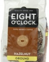 Eight O'Clock Coffee, Hazelnut Ground, 11-Ounce Bags (Pack of 4)