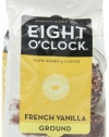 Eight O'Clock Coffee, French Vanilla Ground, 11-Ounce Bags (Pack of 4)