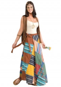 Patchwork Wrap Skirt Adult