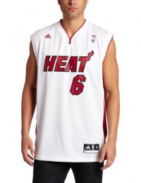 NBA Miami Heat LeBron James White Replica Jersey