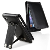 eForcity Leather Case Cover for iPod touch 4G