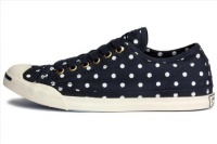 Converse Womens Jack Purcell Lp L/s Ox Navy 537166C 7