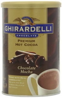 Ghirardelli Chocolate Premium Hot Cocoa Mix, Chocolate Mocha, 16-Ounce Cans (Pack of 4)