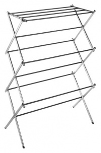 Whitmor 6060-741 Folding Clothes Drying Rack, Chrome