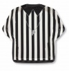 Creative Converting Referee Stripe Plastic Shirt Shaped Serving Tray, Football