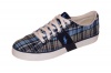 Polo Ralph Lauren Men Giles Skyline Madras Pony Logo Fashion Sneakers (8.5D, Navy/multi)