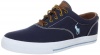 Polo Ralph Lauren Men's Vaughn Sneaker, Navy, 12 D US