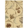 Nourison In Bloom INB09 Rectangle Rug, 7.6 by 9.6-Inch, Beige