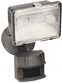 Heath Zenith SL-5525-BZ-C 180 Degree Halogen Motion Sensing Security Light, Bronze