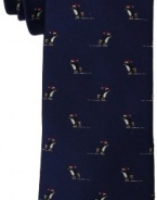 Tommy Hilfiger Men's Skating Penguin Club Tie