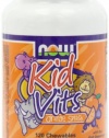 Now Foods Kid Vitamins, Orange Splash, 120-Count