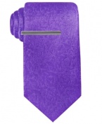 Subtle paisley provides a refined touch to this power tie from Alfani.