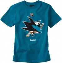 NHL San Jose Sharks Primary Logo S/S Tee - R8P3Tmkrr Youth