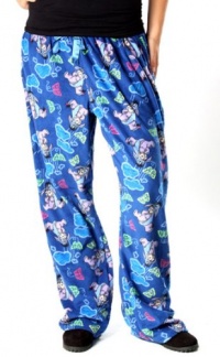 Disney Eeyore Winnie Pooh Fleece Pant Lounge Pajama Drawstring