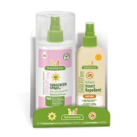 Babyganics Cover Up Baby 50 SPF Bug Spray Combo Pack, Net Wt. 12 oz.