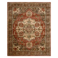 Nourison Jaipur JA36 Area Rug - Red Size - 9.6 x 13.6 ft.